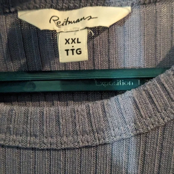 Reitmans Ribbed cropped Tank Top - Picture 3 of 3
